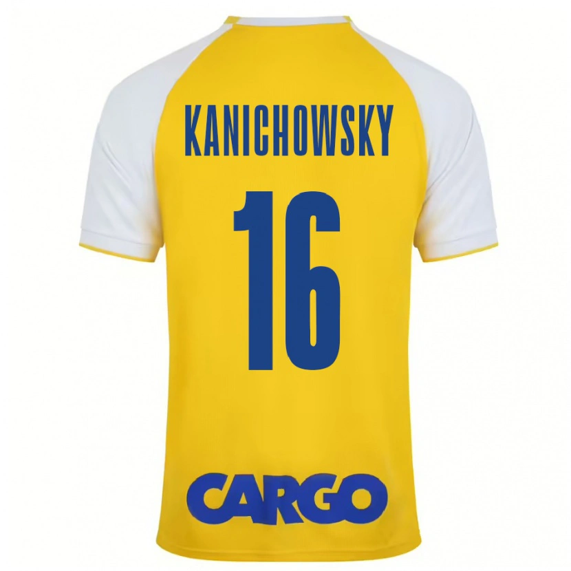 Danxen Kid Gabi Kanichowsky #16 Yellow White Home Jersey 2024/25 T-Shirt