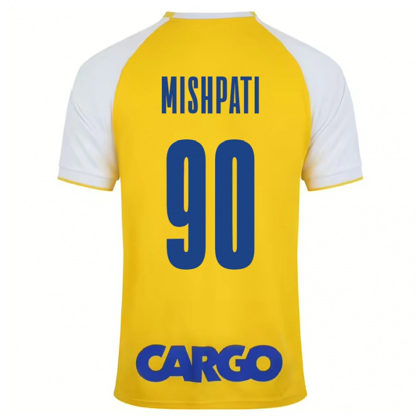 Danxen Kid Roi Mishpati #90 Yellow White Home Jersey 2024/25 T-Shirt