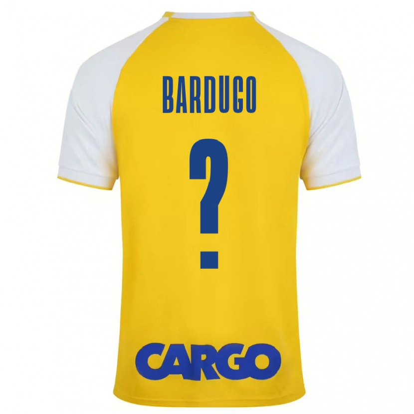 Danxen Kid Ori Bardugo #0 Yellow White Home Jersey 2024/25 T-Shirt