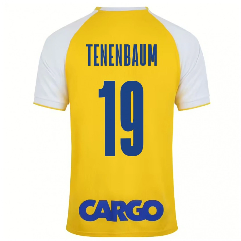 Danxen Kid Daniel Tenenbaum #19 Yellow White Home Jersey 2024/25 T-Shirt