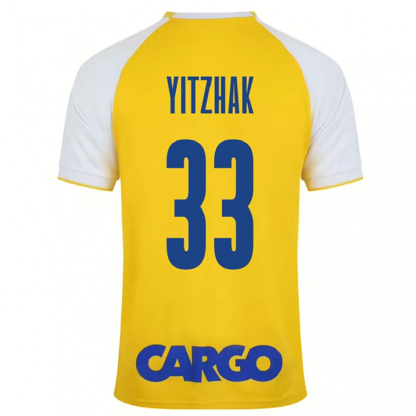 Danxen Kid Or Yitzhak #33 Yellow White Home Jersey 2024/25 T-Shirt