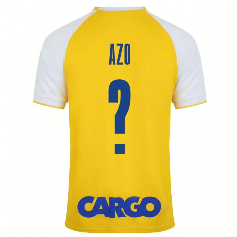 Danxen Kid Ori Azo #0 Yellow White Home Jersey 2024/25 T-Shirt