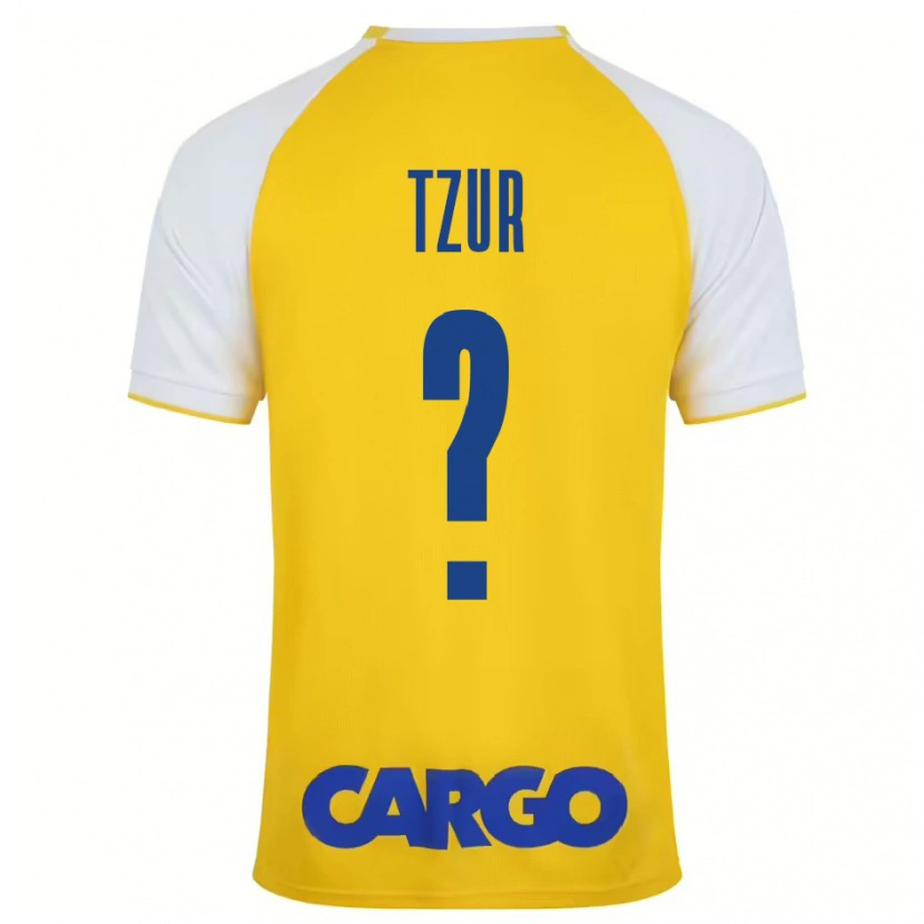 Danxen Kid Amit Tzur #0 Yellow White Home Jersey 2024/25 T-Shirt