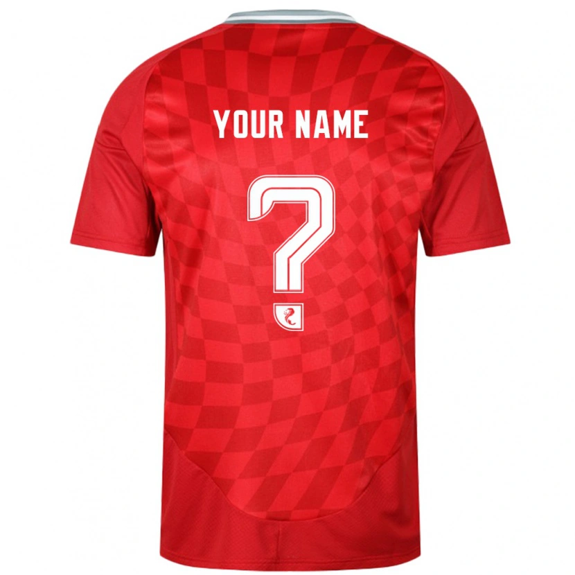 Danxen Kid Your Name #0 Red Home Jersey 2024/25 T-Shirt