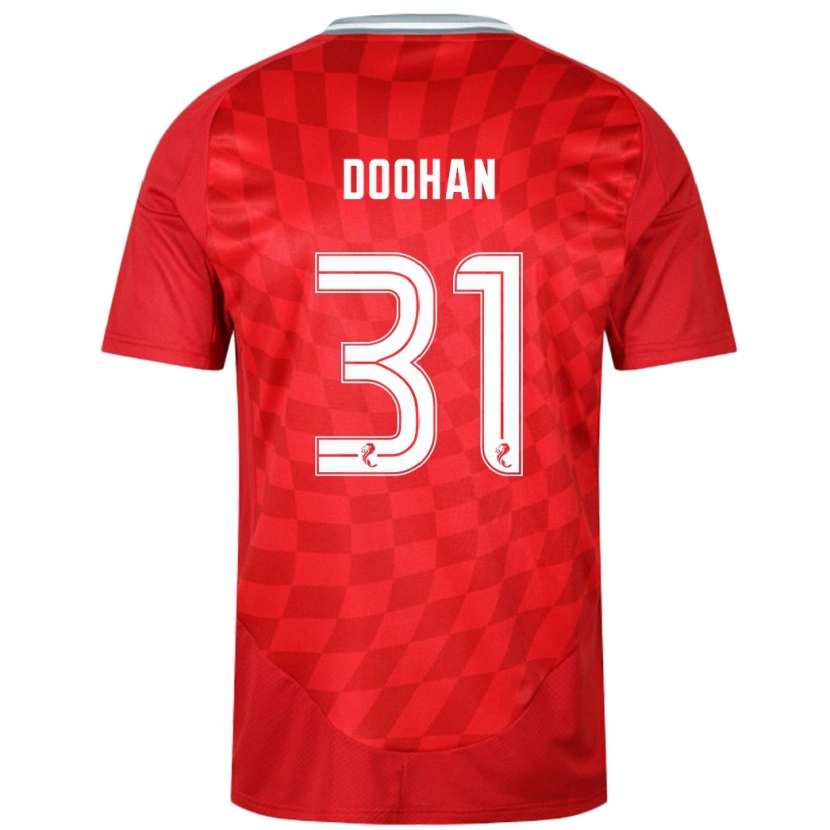 Danxen Kid Ross Doohan #31 Red Home Jersey 2024/25 T-Shirt