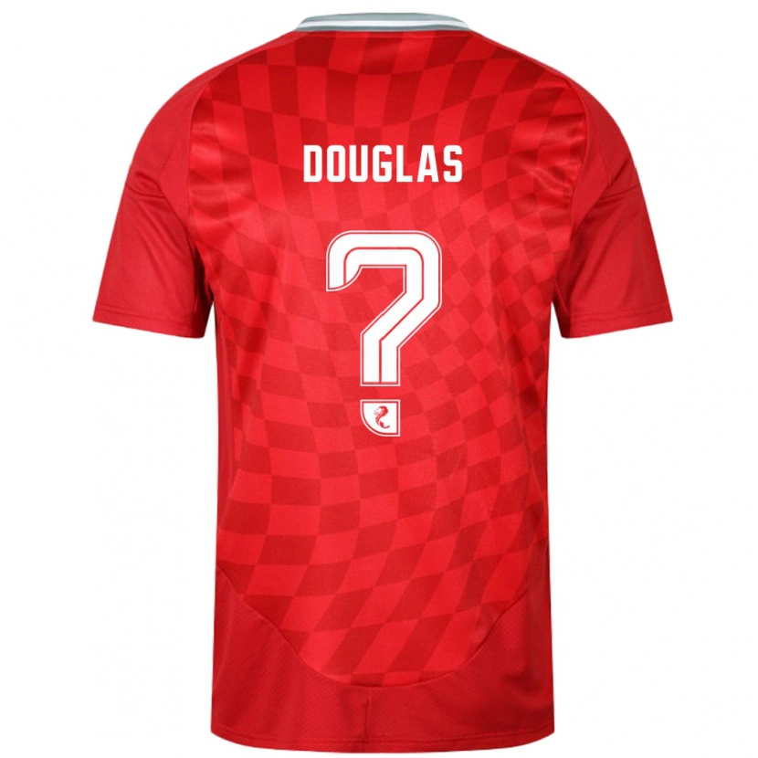 Danxen Kid Connor Douglas #0 Red Home Jersey 2024/25 T-Shirt