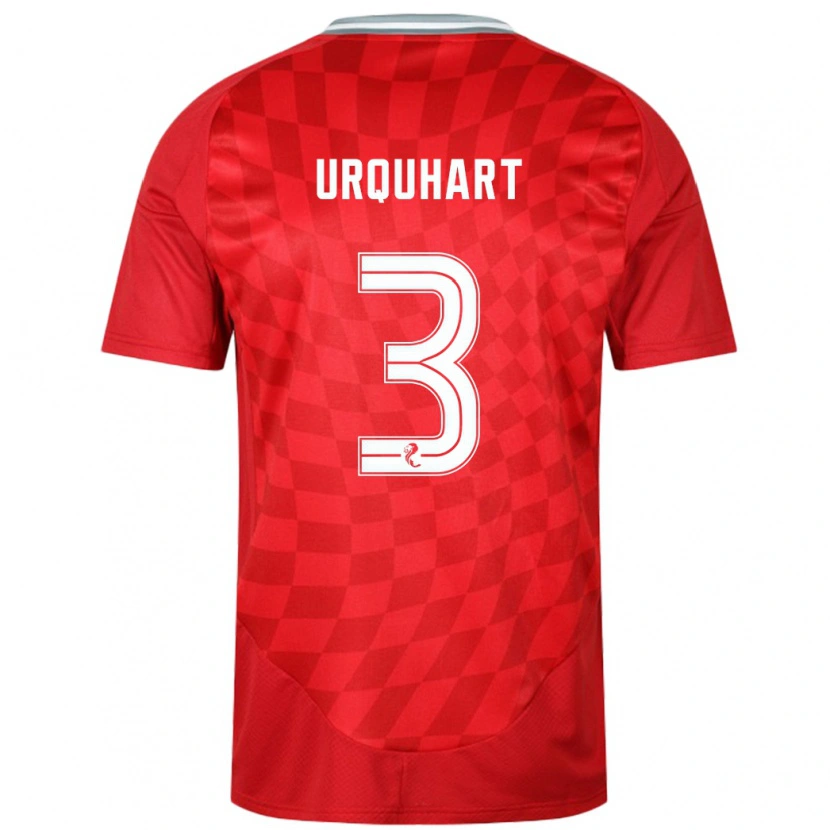 Danxen Kid Millie Urquhart #3 Red Home Jersey 2024/25 T-Shirt