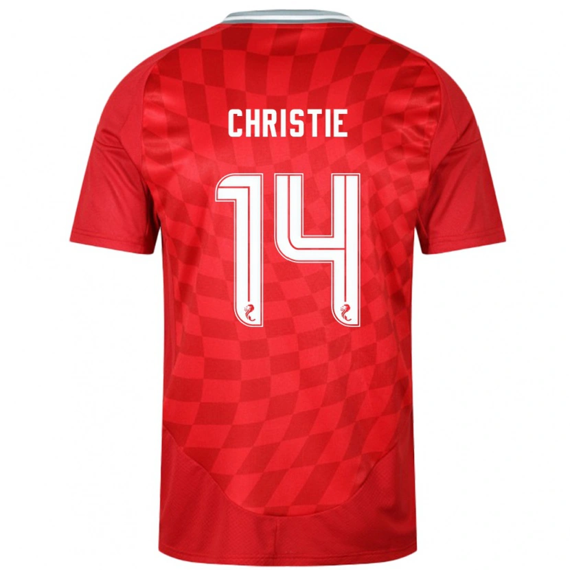 Danxen Kid Mya Christie #14 Red Home Jersey 2024/25 T-Shirt