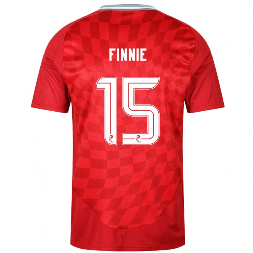 Danxen Kid Maddison Finnie #15 Red Home Jersey 2024/25 T-Shirt