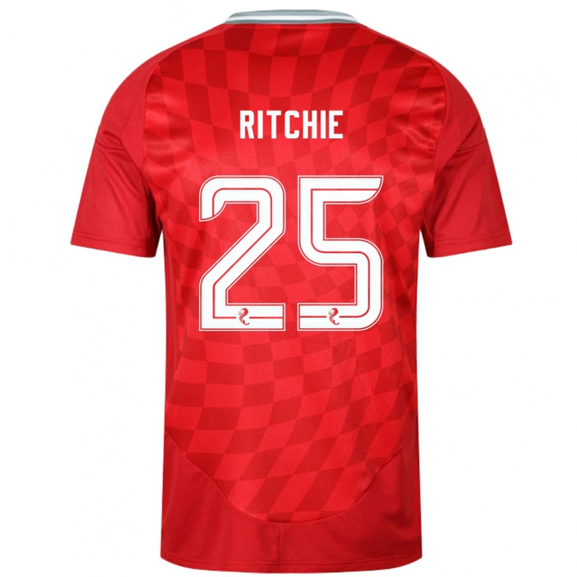 Danxen Kid Tom Ritchie #25 Red Home Jersey 2024/25 T-Shirt