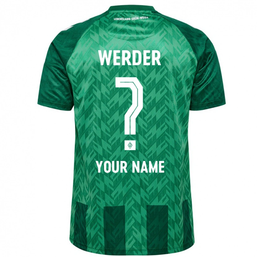 Danxen Kid Your Name #0 Green Home Jersey 2024/25 T-Shirt