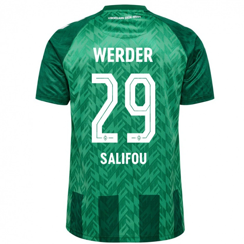 Danxen Kid Dikeni Salifou #29 Green Home Jersey 2024/25 T-Shirt