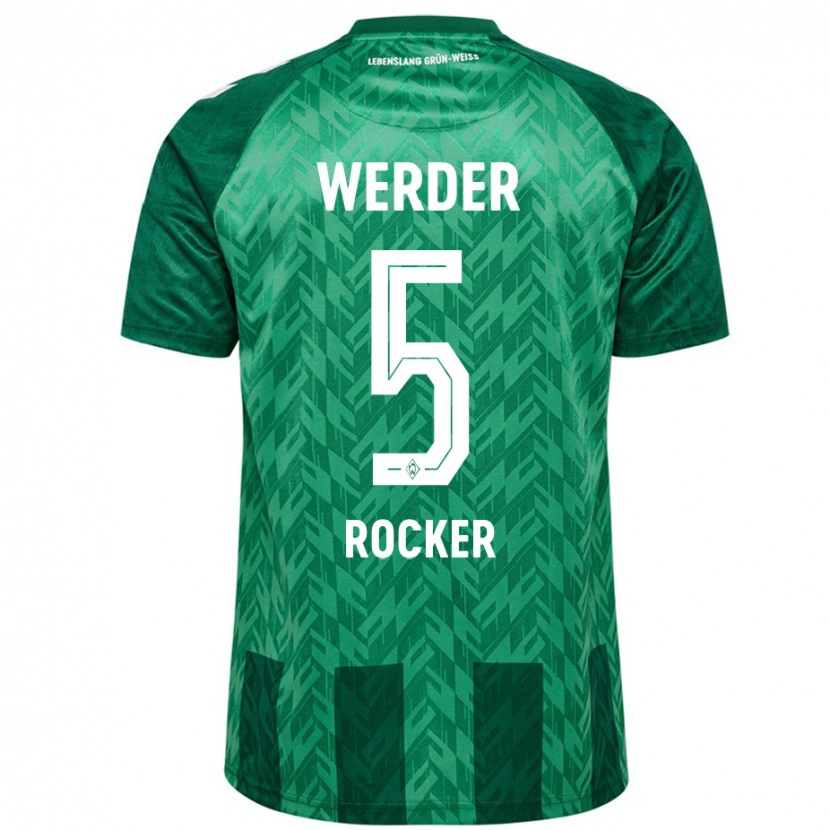 Danxen Kid Cimo Röcker #5 Green Home Jersey 2024/25 T-Shirt