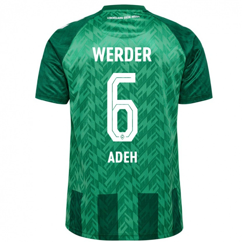 Danxen Kid Wesley Adeh #6 Green Home Jersey 2024/25 T-Shirt