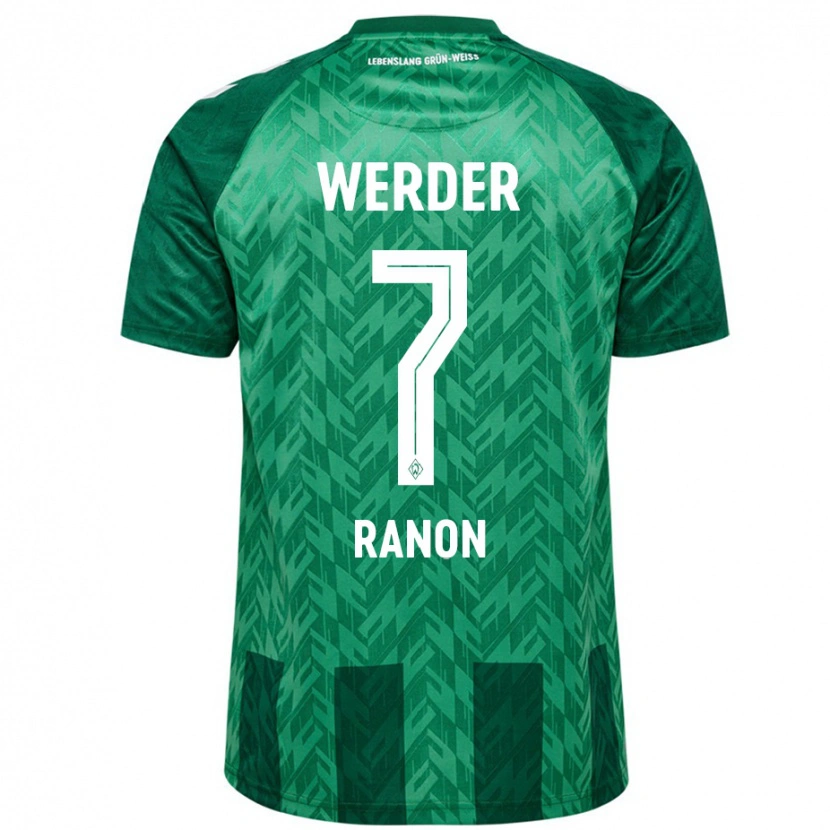 Danxen Kid Yuval Ranon #7 Green Home Jersey 2024/25 T-Shirt