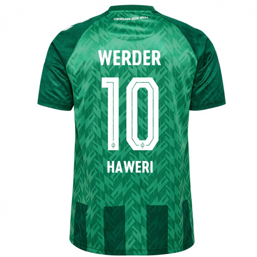 Danxen Kid Adrian Haweri #10 Green Home Jersey 2024/25 T-Shirt