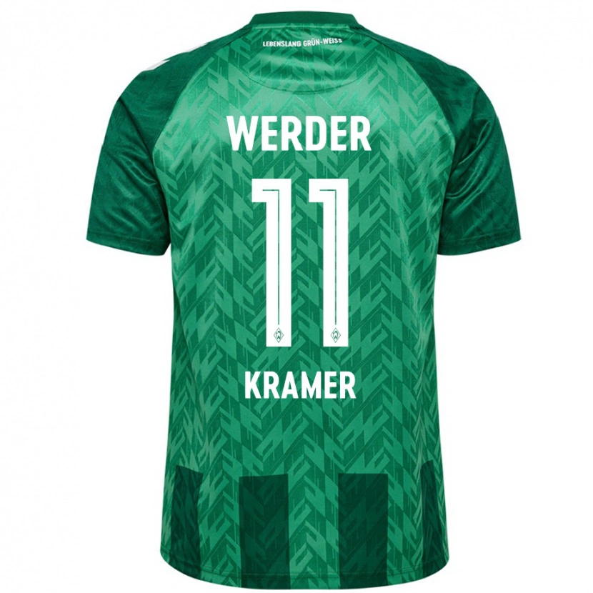 Danxen Kid Levi-Marinus Kramer #11 Green Home Jersey 2024/25 T-Shirt