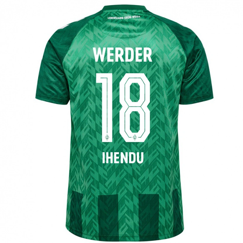 Danxen Kid Daniel Ihendu #18 Green Home Jersey 2024/25 T-Shirt