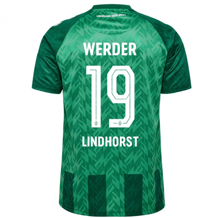 Danxen Kid Jerrit Lindhorst #19 Green Home Jersey 2024/25 T-Shirt