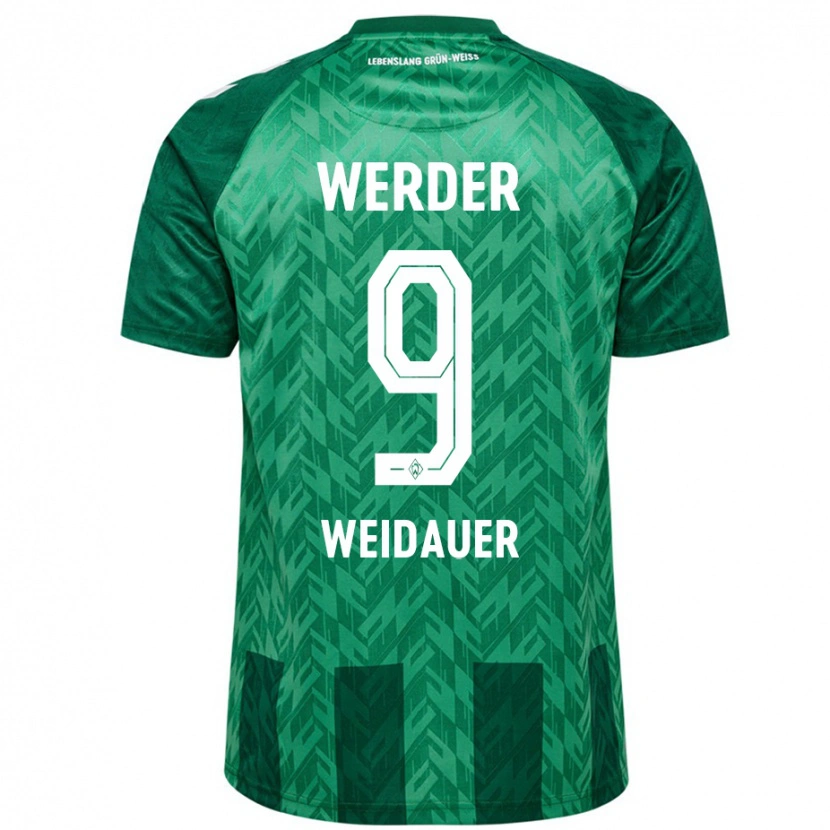 Danxen Kid Sophie Weidauer #9 Green Home Jersey 2024/25 T-Shirt