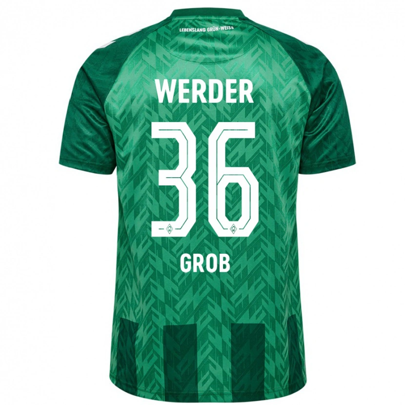 Danxen Kid Christian Groß #36 Green Home Jersey 2024/25 T-Shirt