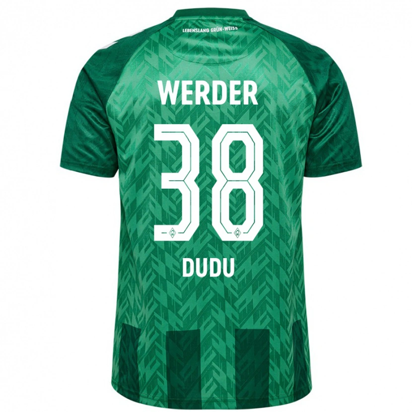 Danxen Kid Dudu #38 Green Home Jersey 2024/25 T-Shirt