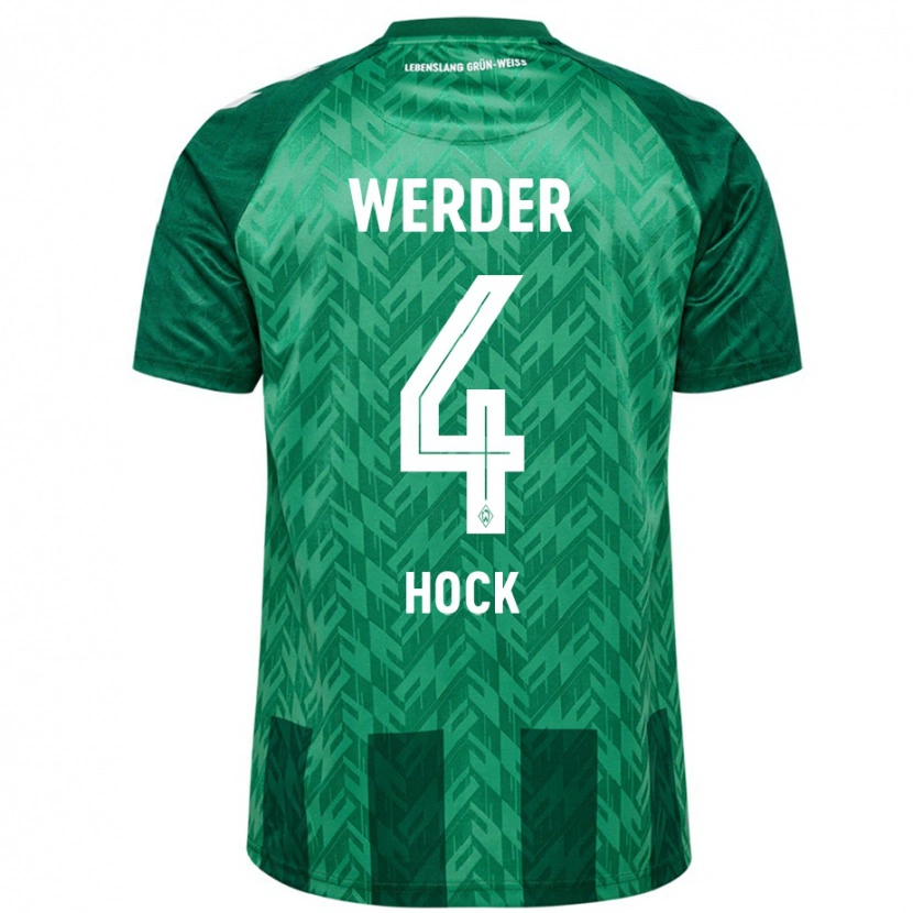 Danxen Kid Alexander Höck #4 Green Home Jersey 2024/25 T-Shirt