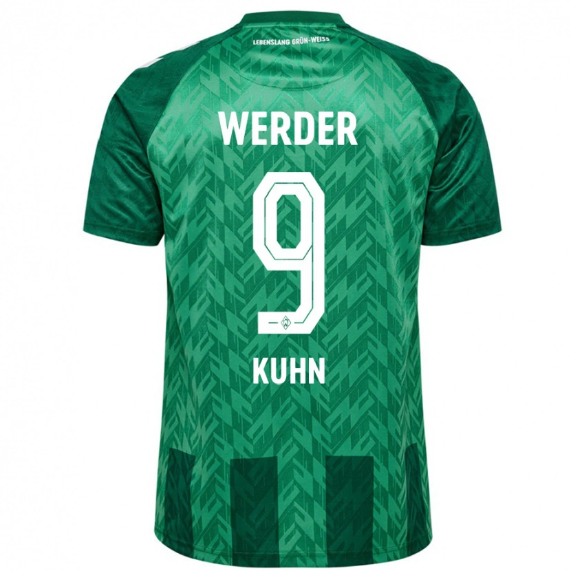 Danxen Kid Philipp Kühn #9 Green Home Jersey 2024/25 T-Shirt