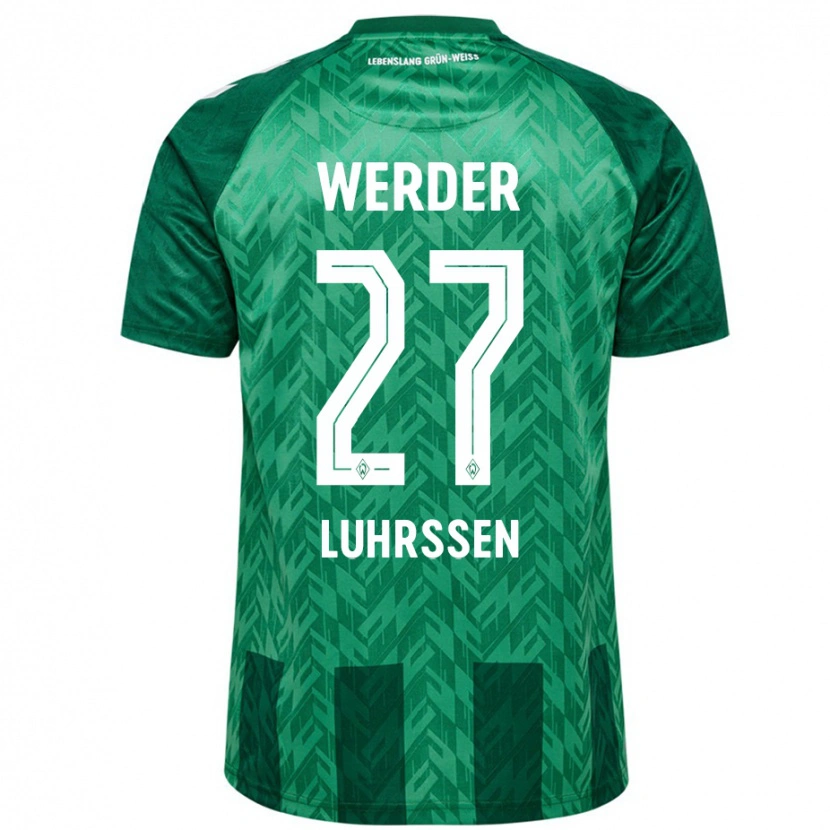 Danxen Kid Nina Luhrssen #27 Green Home Jersey 2024/25 T-Shirt