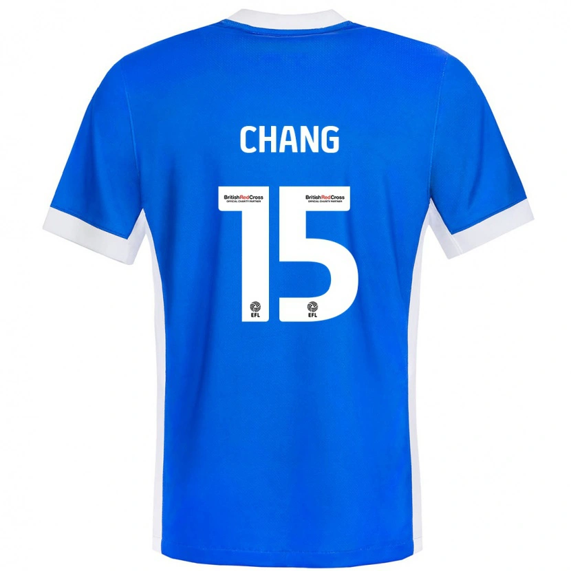 Danxen Kid Alfie Chang #15 Blue White Home Jersey 2024/25 T-Shirt