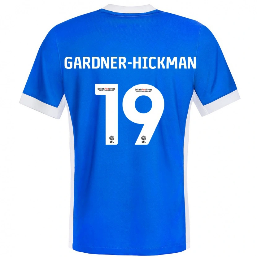 Danxen Kid Taylor Gardner-Hickman #19 Blue White Home Jersey 2024/25 T-Shirt