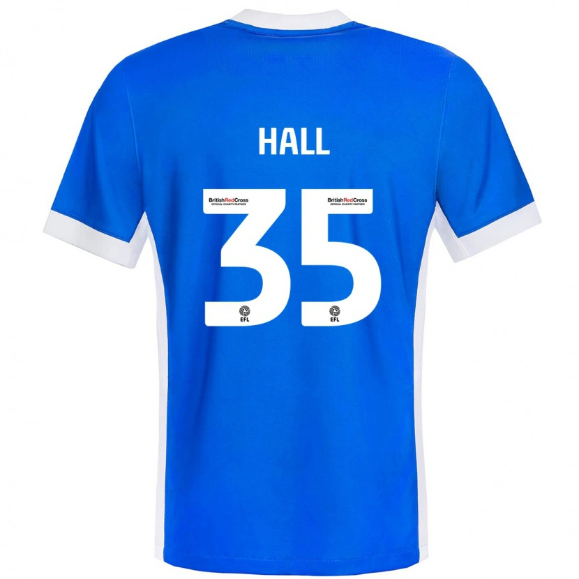 Danxen Kid George Hall #35 Blue White Home Jersey 2024/25 T-Shirt