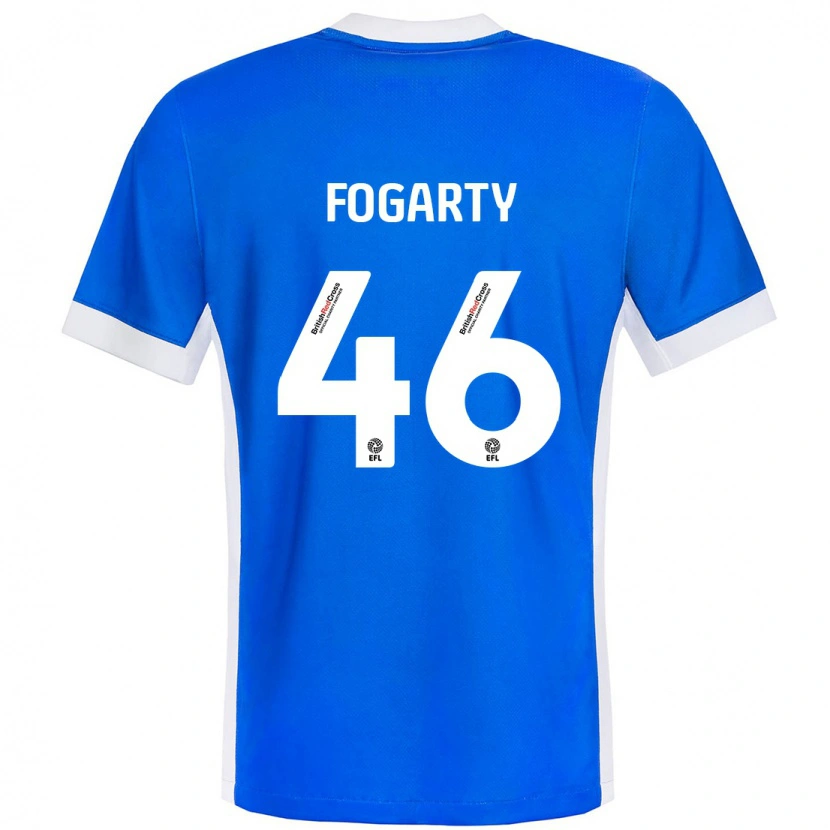 Danxen Kid Tom Fogarty #46 Blue White Home Jersey 2024/25 T-Shirt