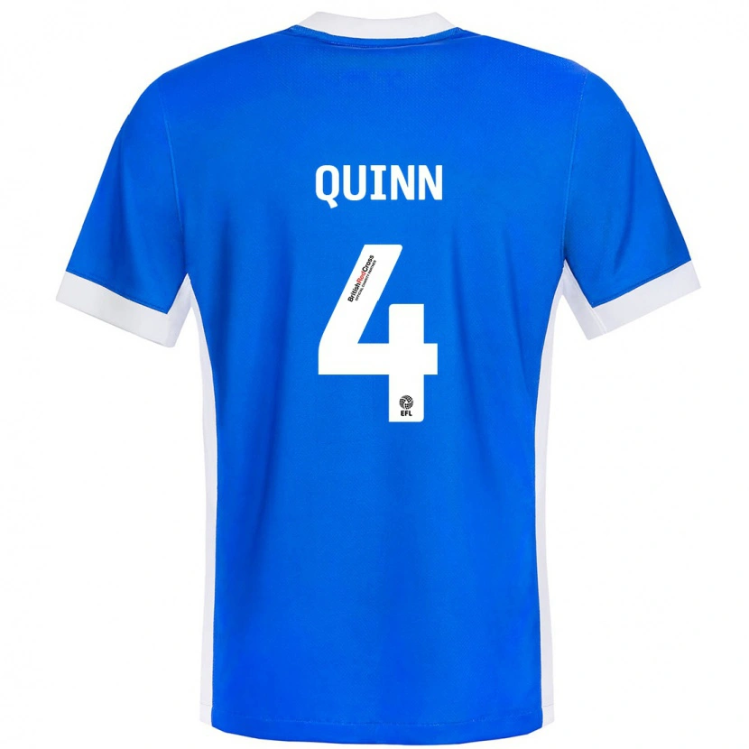 Danxen Kid Louise Quinn #4 Blue White Home Jersey 2024/25 T-Shirt