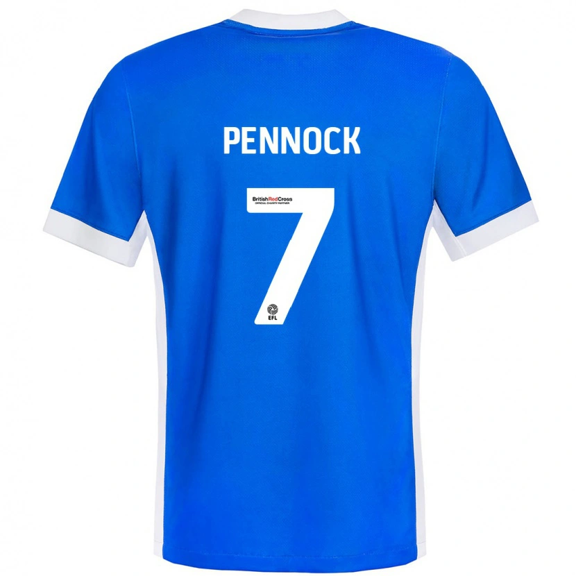 Danxen Kid Jade Pennock #7 Blue White Home Jersey 2024/25 T-Shirt