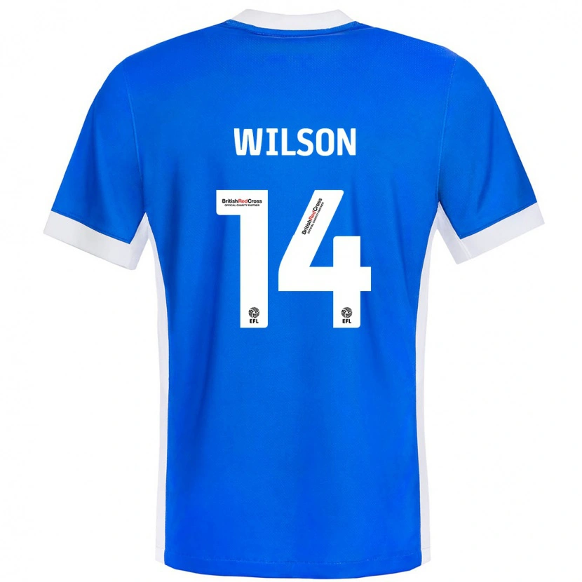 Danxen Kid Siobhan Wilson #14 Blue White Home Jersey 2024/25 T-Shirt