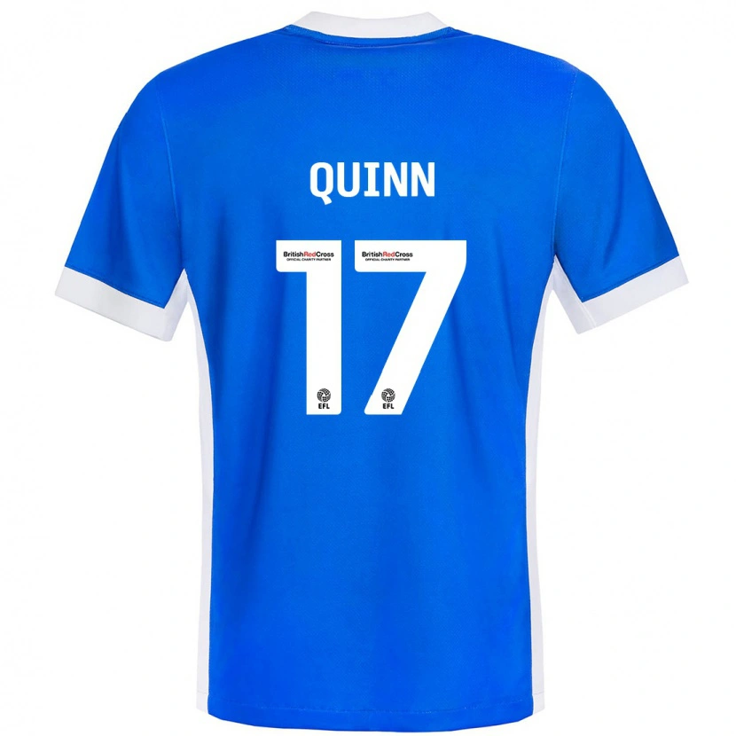 Danxen Kid Lucy Quinn #17 Blue White Home Jersey 2024/25 T-Shirt