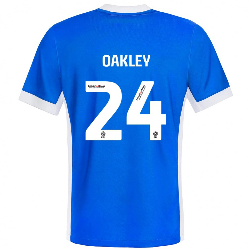 Danxen Kid Marcel Oakley #24 Blue White Home Jersey 2024/25 T-Shirt