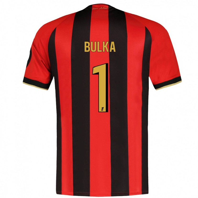 Danxen Kid Marcin Bulka #1 Red Black Home Jersey 2024/25 T-Shirt