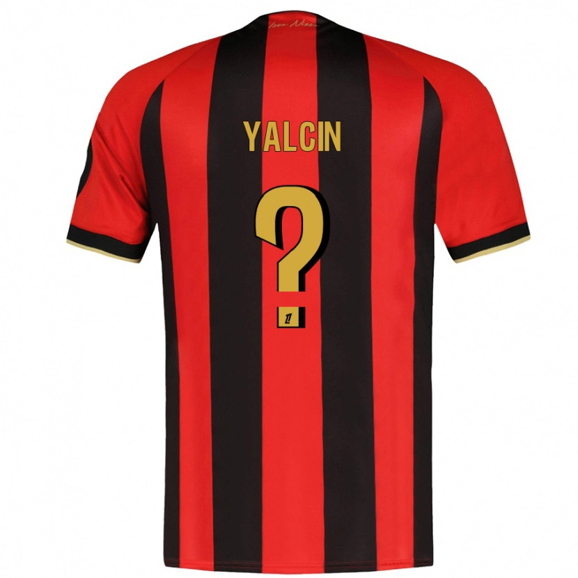 Danxen Kid Noah Yalcin #0 Red Black Home Jersey 2024/25 T-Shirt