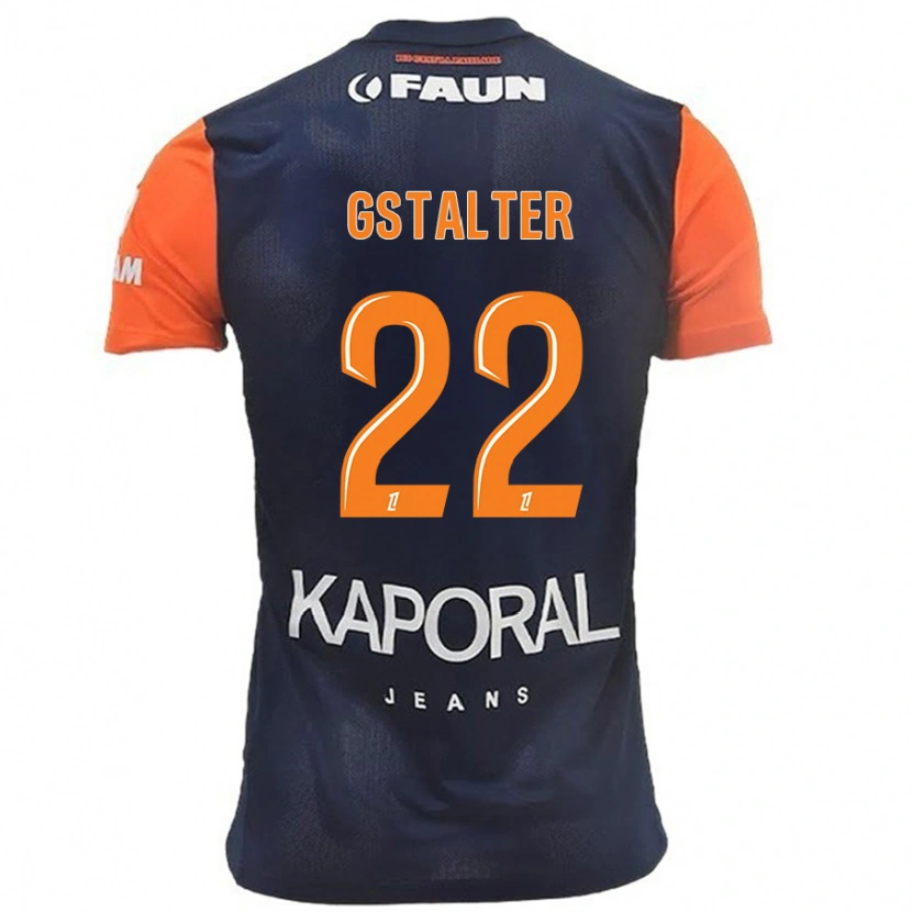 Danxen Kid Lola Gstalter #22 Navy Blue Orange Home Jersey 2024/25 T-Shirt