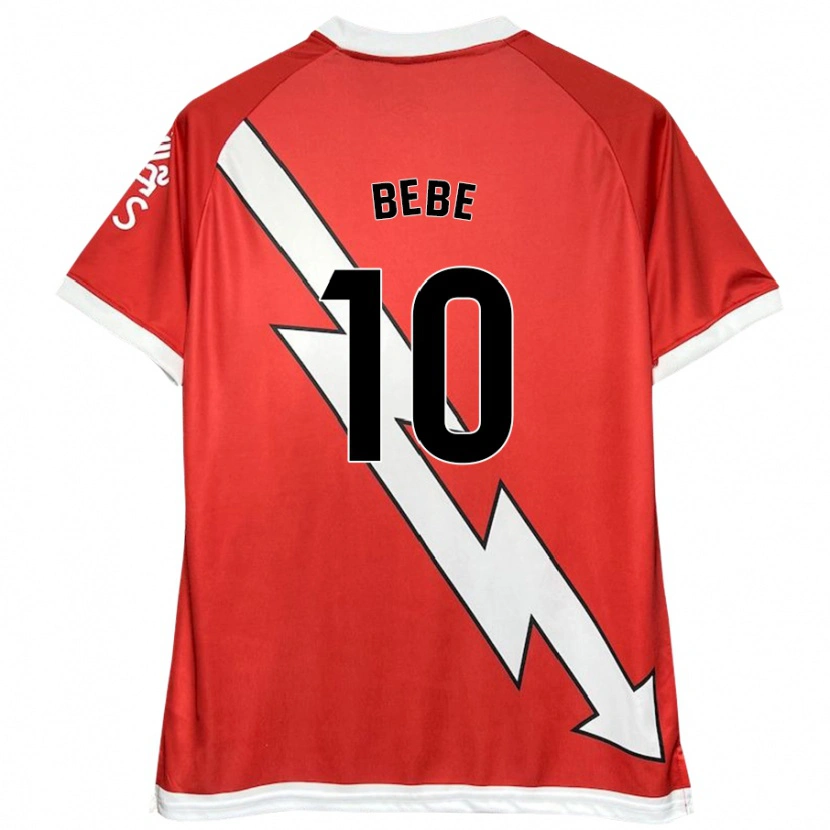 Danxen Kid Bebé #10 White Red Home Jersey 2024/25 T-Shirt