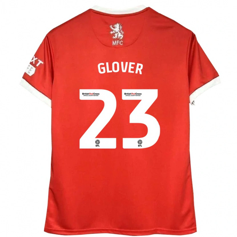 Danxen Kid Tom Glover #23 Red White Home Jersey 2024/25 T-Shirt