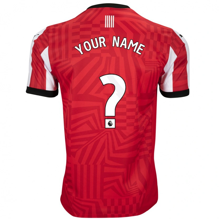 Danxen Kid Your Name #0 Red White Home Jersey 2024/25 T-Shirt