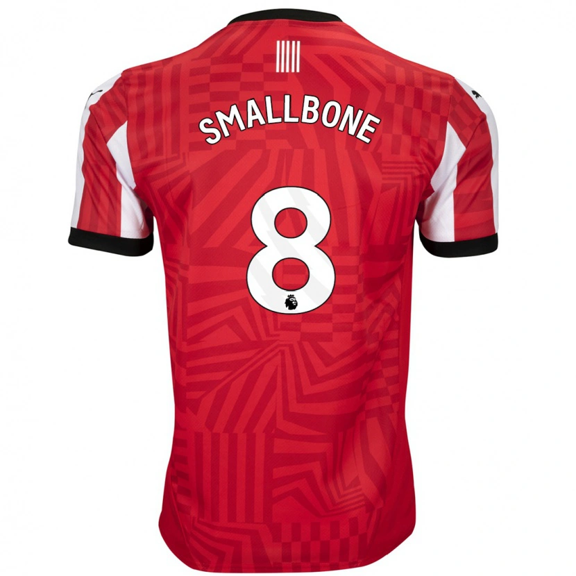 Danxen Kid Will Smallbone #8 Red White Home Jersey 2024/25 T-Shirt