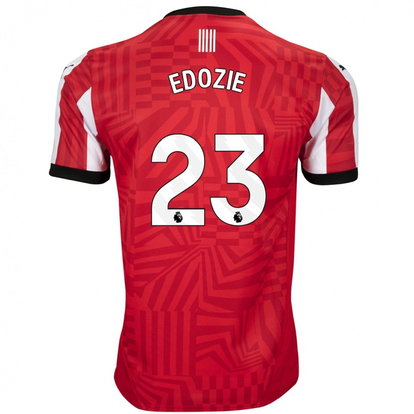 Danxen Kid Samuel Edozie #23 Red White Home Jersey 2024/25 T-Shirt