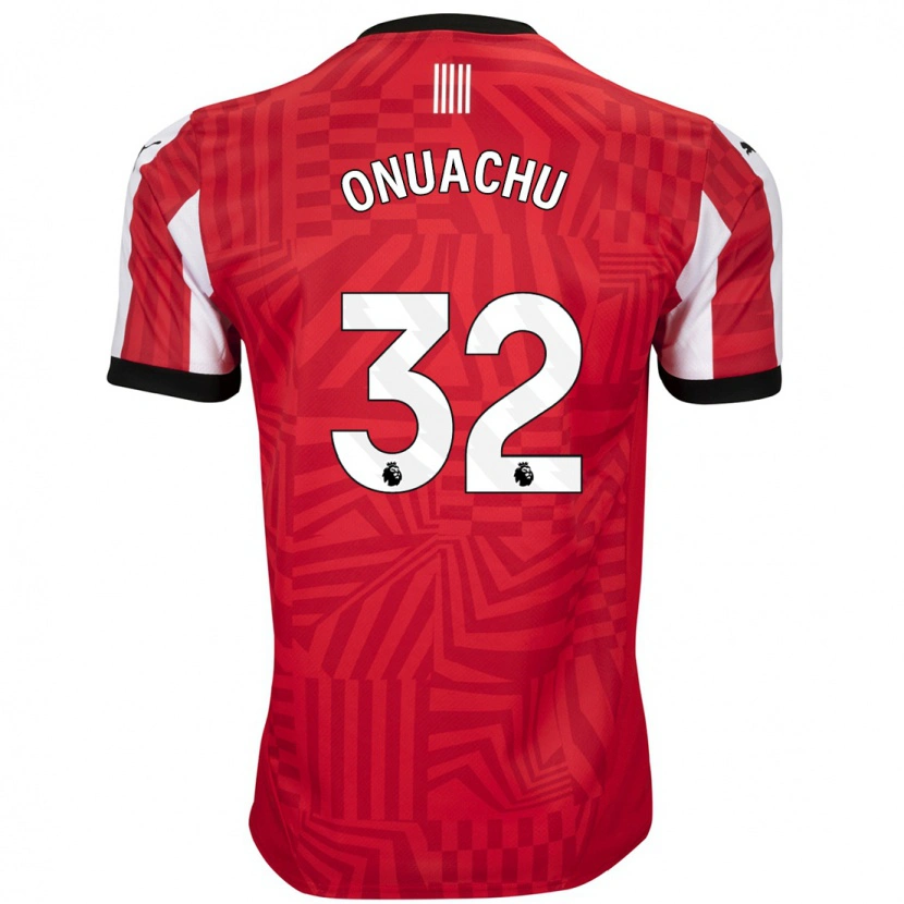 Danxen Kid Paul Onuachu #32 Red White Home Jersey 2024/25 T-Shirt