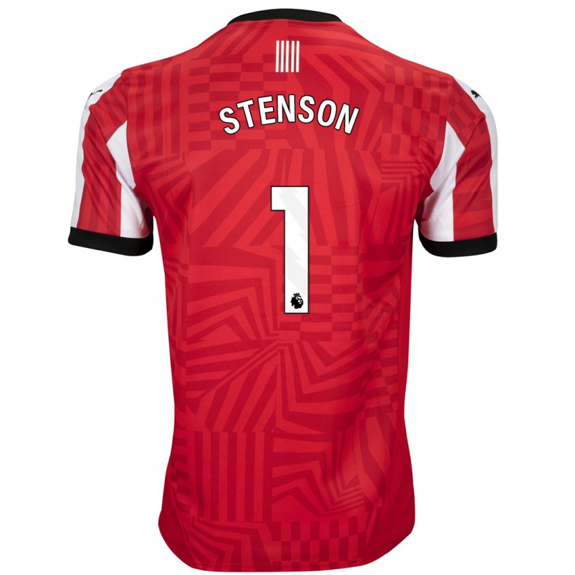 Danxen Kid Fran Stenson #1 Red White Home Jersey 2024/25 T-Shirt