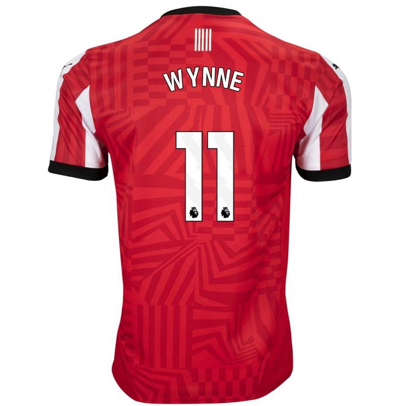 Danxen Kid Megan Wynne #11 Red White Home Jersey 2024/25 T-Shirt