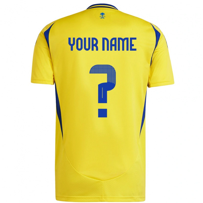 Danxen Kid Your Name #0 Yellow Blue Home Jersey 2024/25 T-Shirt